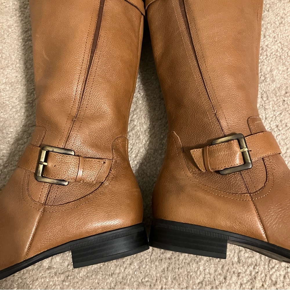Naturalizer Jessie Knee High Leather Boots - size 9 - Picture 9 of 14